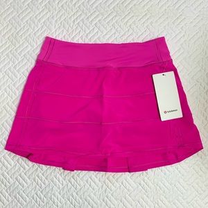 🍋 Lululemon pace rival skirt POW pink